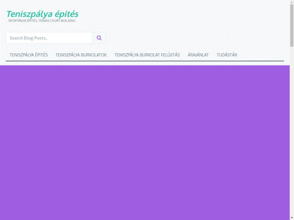 teniszpalyaburkolat.hu